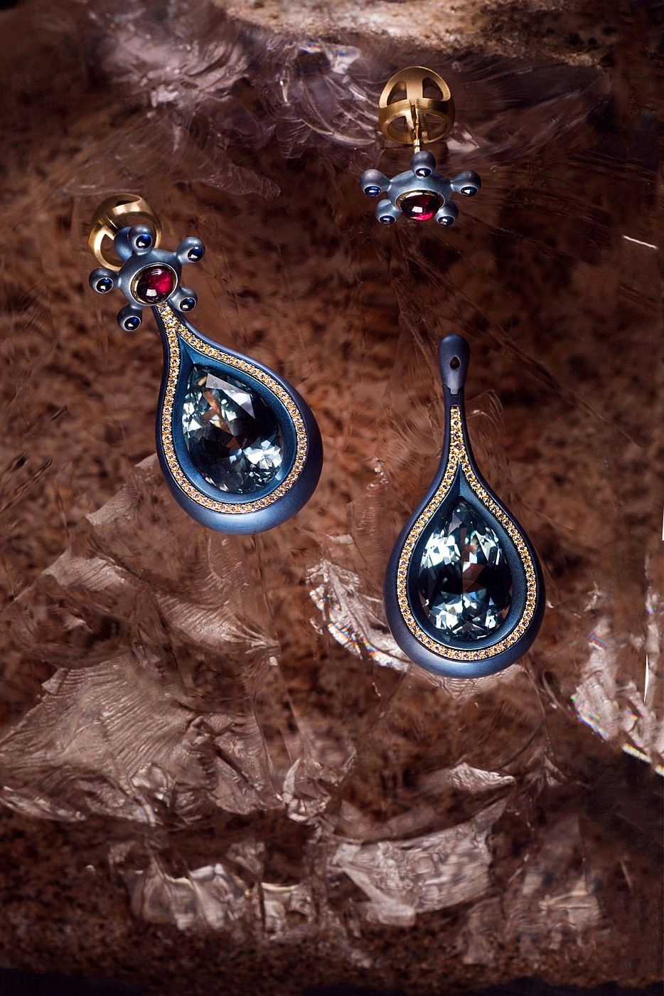 Серьги «Морские»